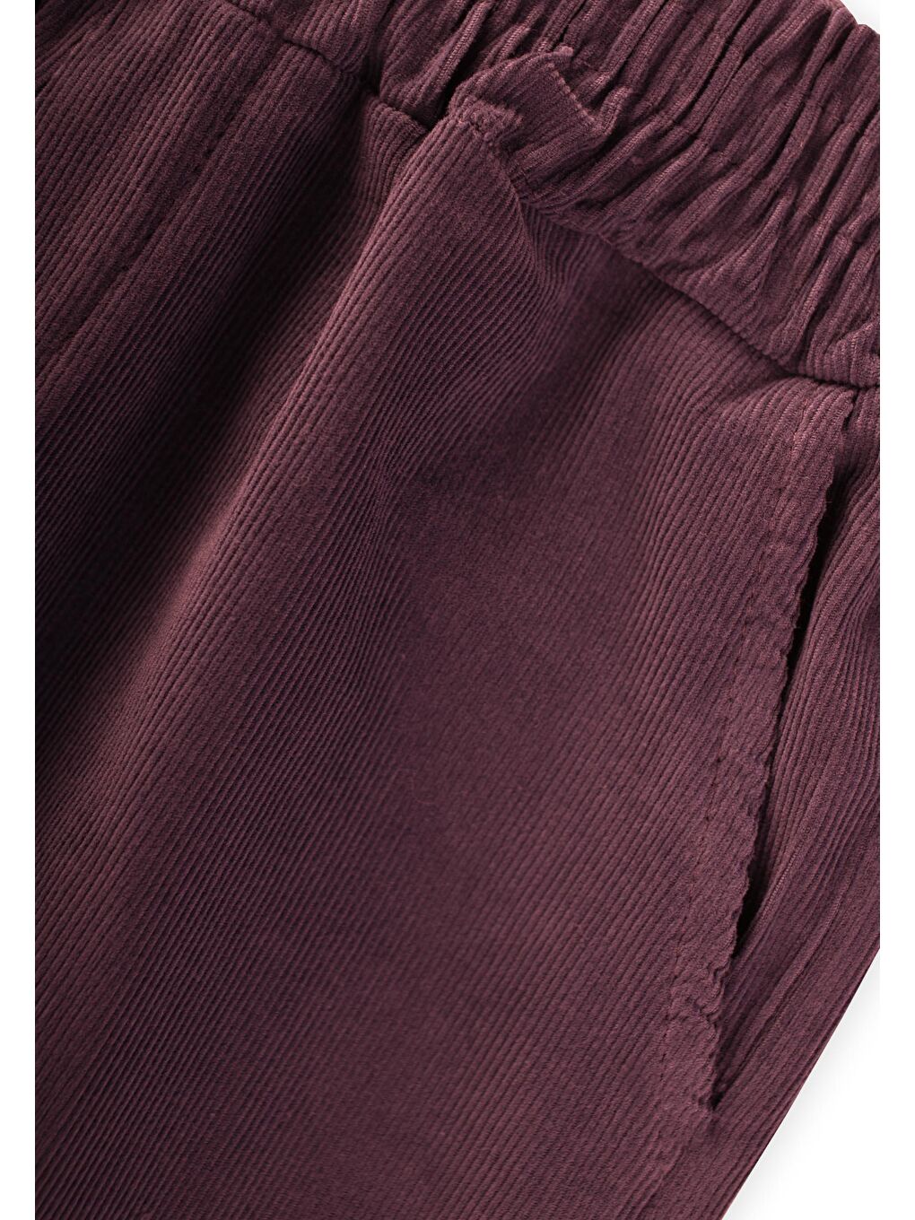 Kadife Pantolon 4-12 Yaş Mürdüm-2