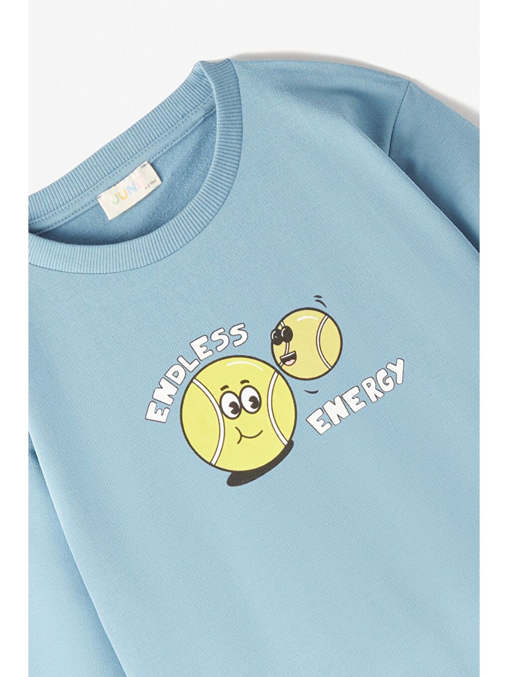 Mavi Erkek Çocuk Baskılı Eşofman Takımı-2