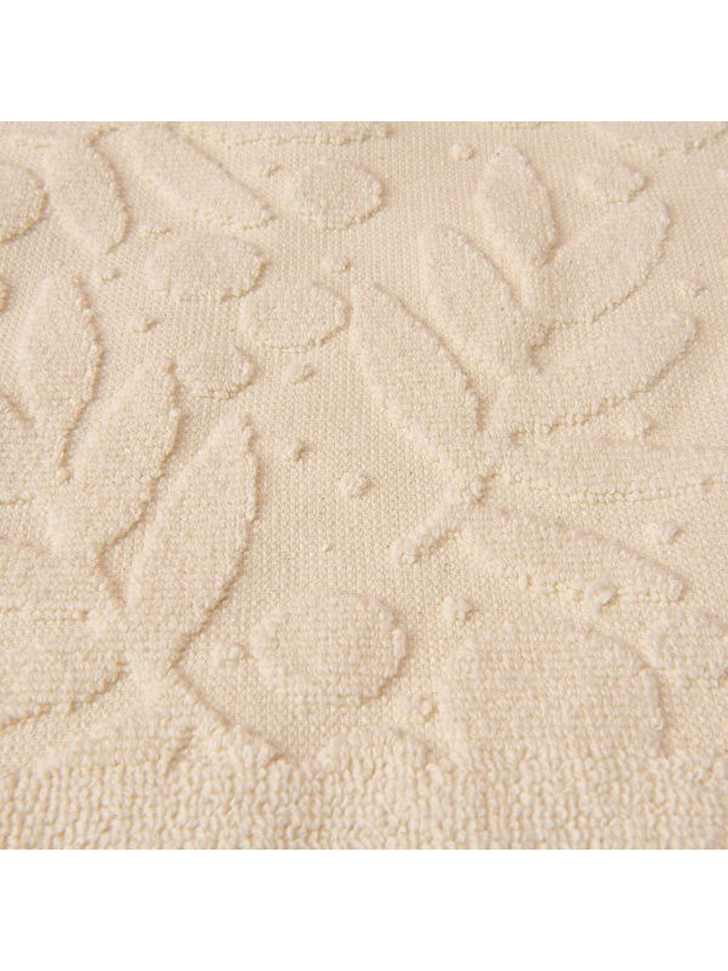 Evidea Ekru Soft Zeleno Ayak Havlusu - Krem - 50x70 cm - 3