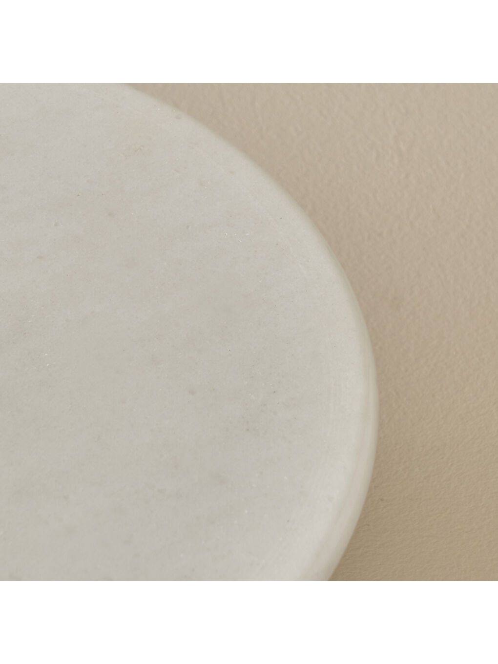 Bella Maison Bej Olmo Mermer Sunum Standı Naturel (25 cm) - 1