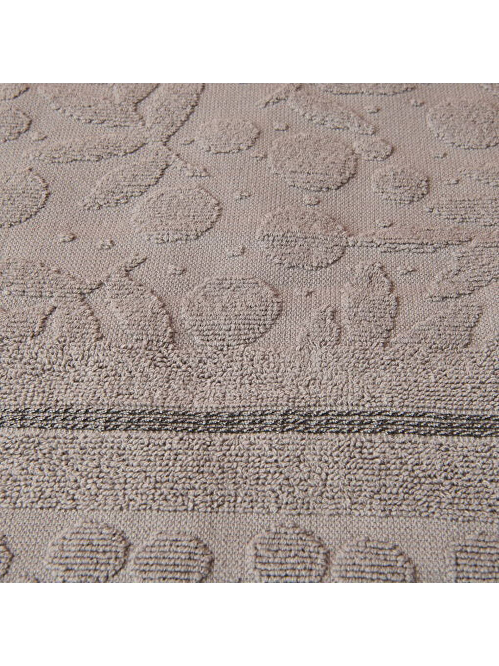 Soft Zeleno Banyo Havlusu - Gri - 70x140 cm-2