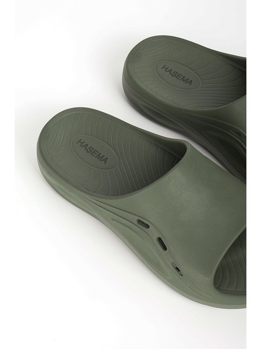 Erkek Haki Eva Plaj Terliği 23701-3