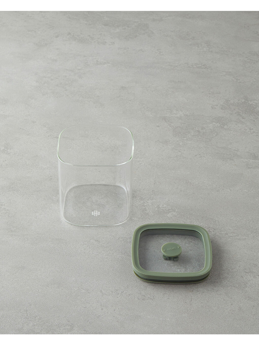 Simone Borosilikat Kavanoz 650 ml Yeşil-1