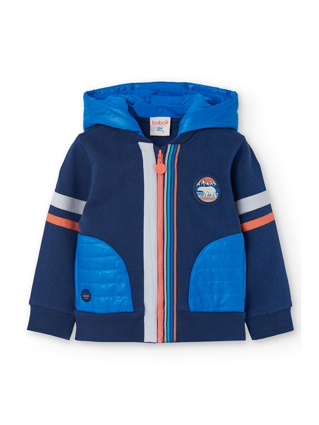 Lacivert Erkek Çocuk Sweatshirt-1