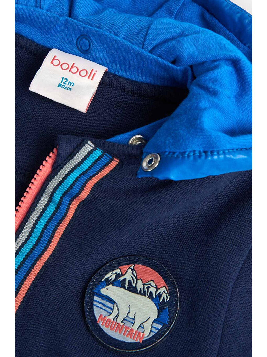 Lacivert Erkek Çocuk Sweatshirt-4