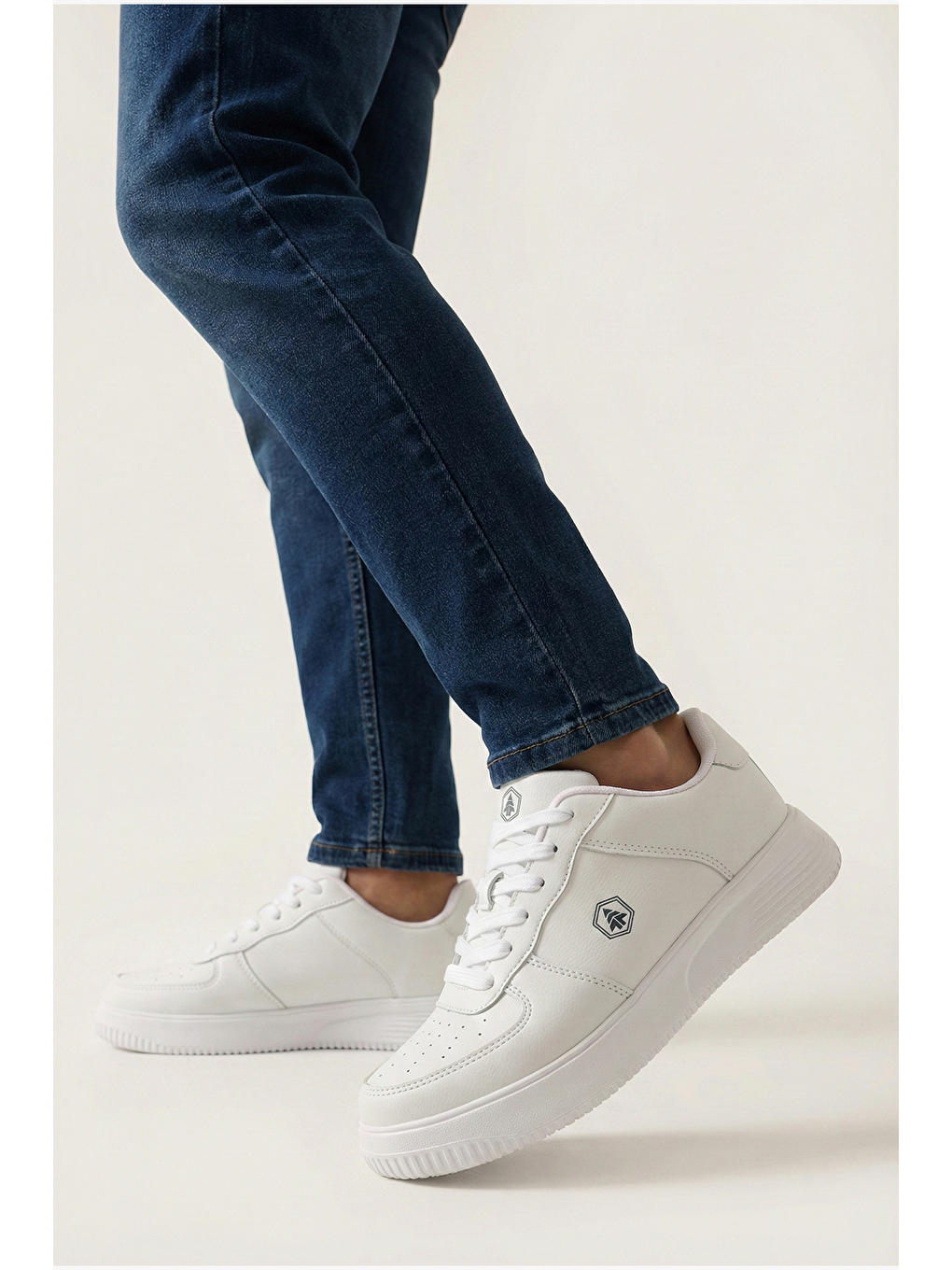 Gasella Erkek Beyaz Spor Ayakkabı-4