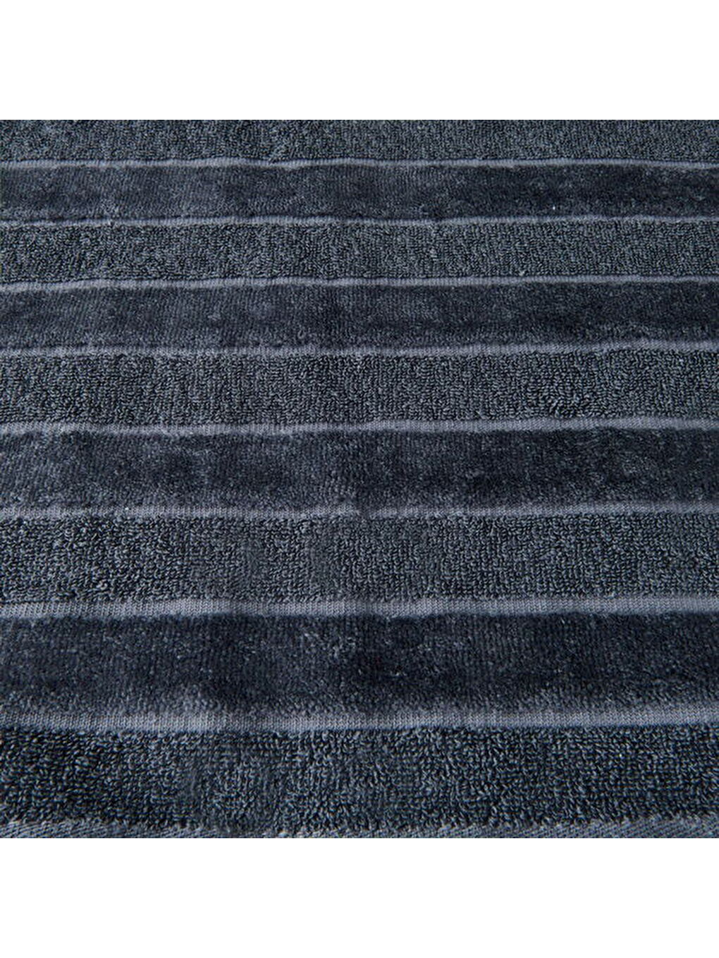 Evidea Soft Kadife Banyo Havlusu - Antrasit - 70x140 cm - 1
