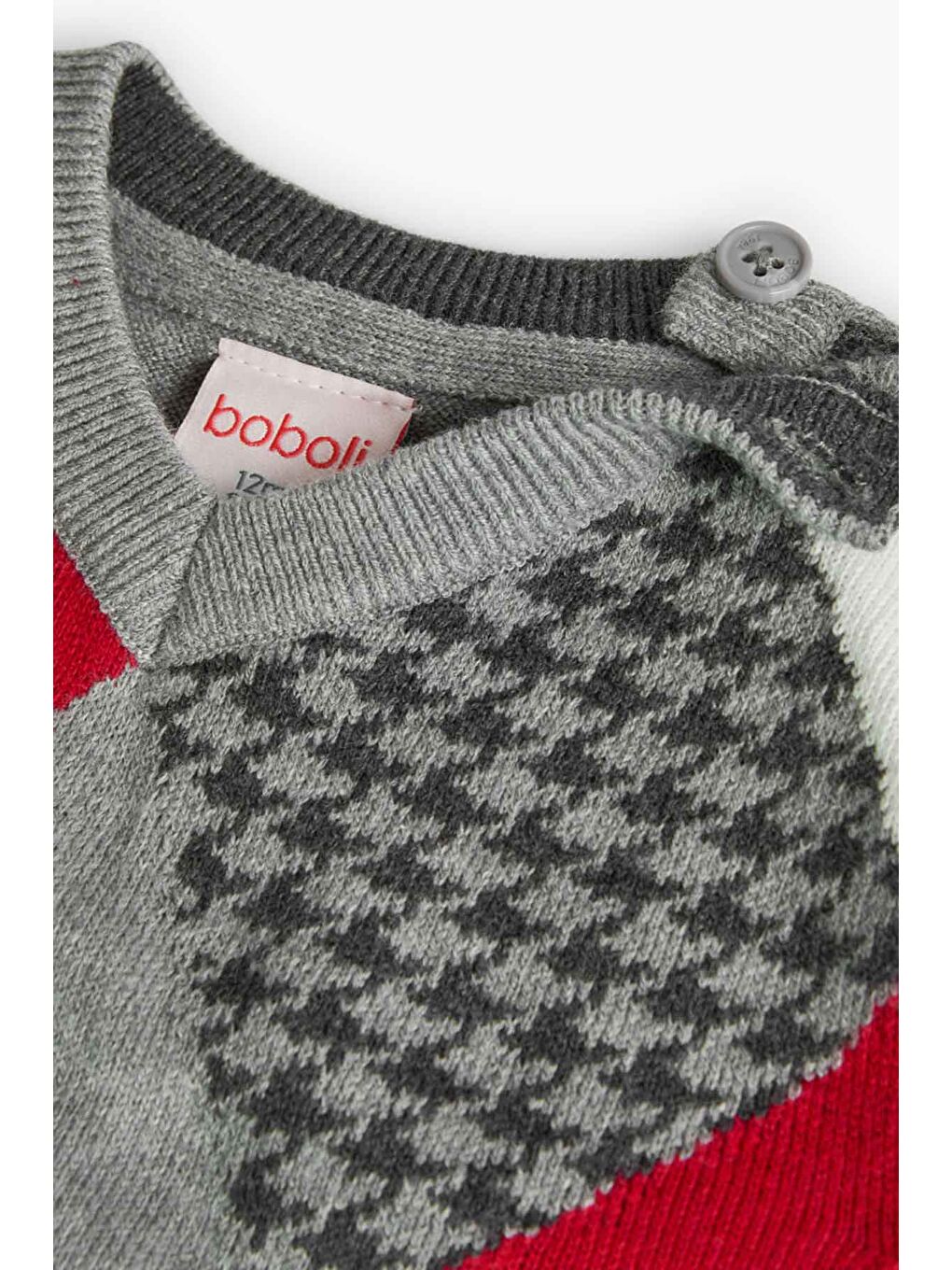 Gri Erkek Çocuk Kazak-3