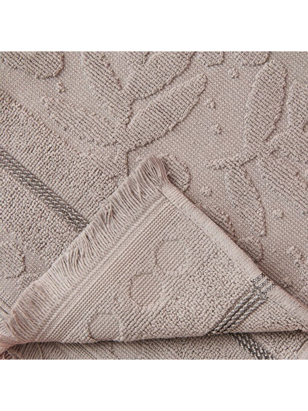 Evidea Soft Zeleno Ayak Havlusu - Gri - 50x70 cm - 1