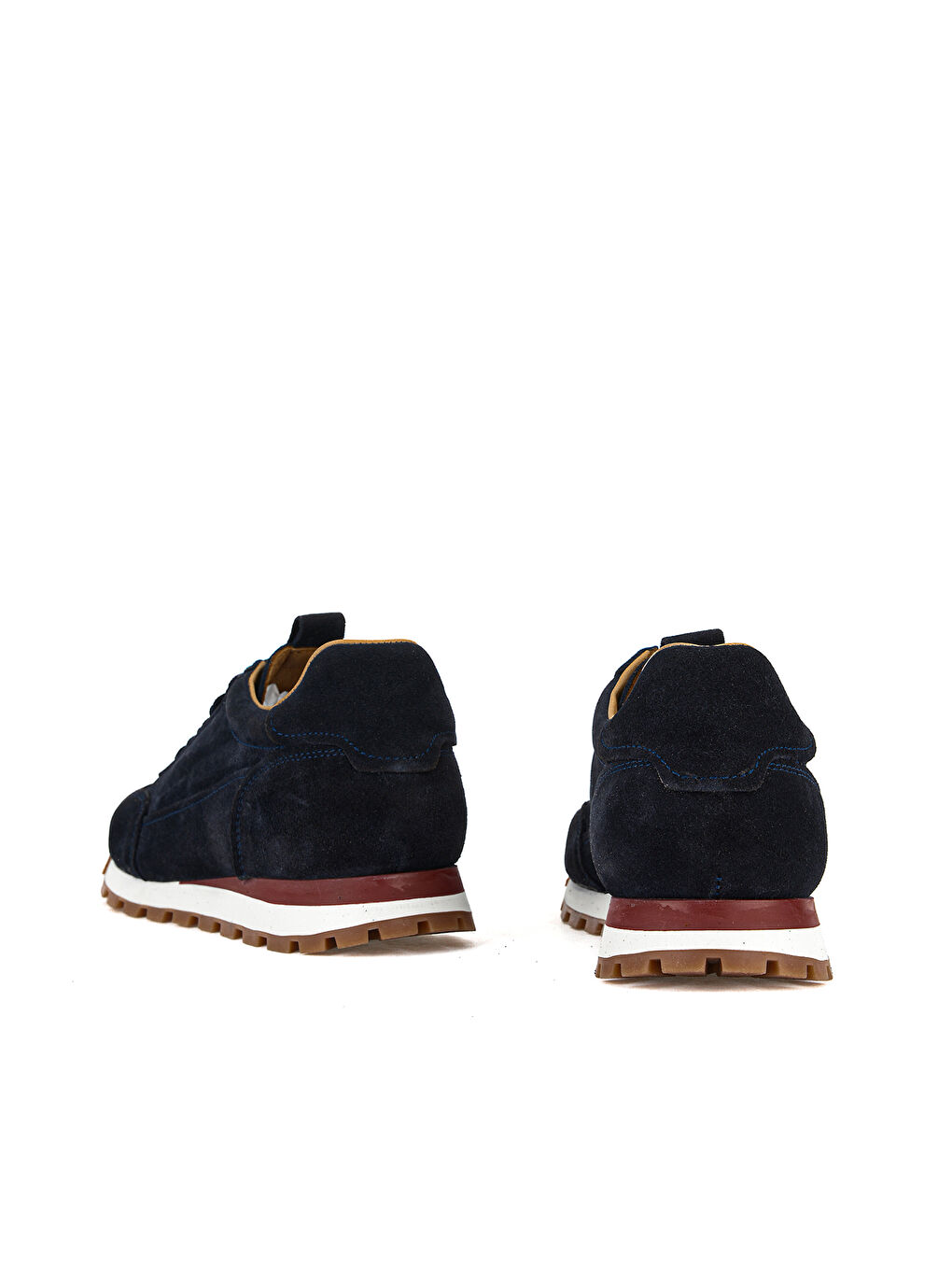 Erkek Hakiki Deri Sneaker 1611026Z1030 Lacivert-2