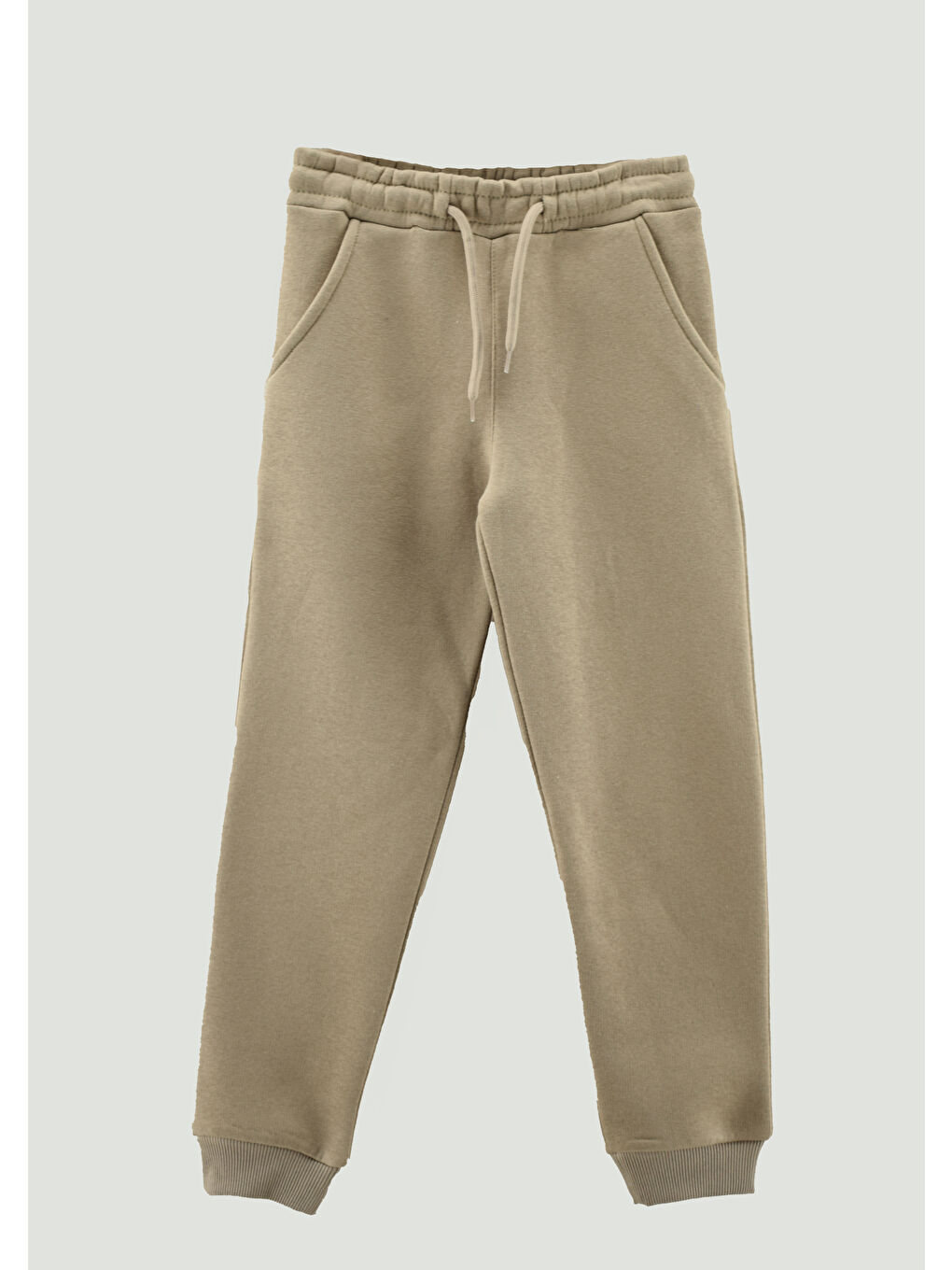 Siyah 3 İp Basic Erkek Çocuk Eşofman Altı-2