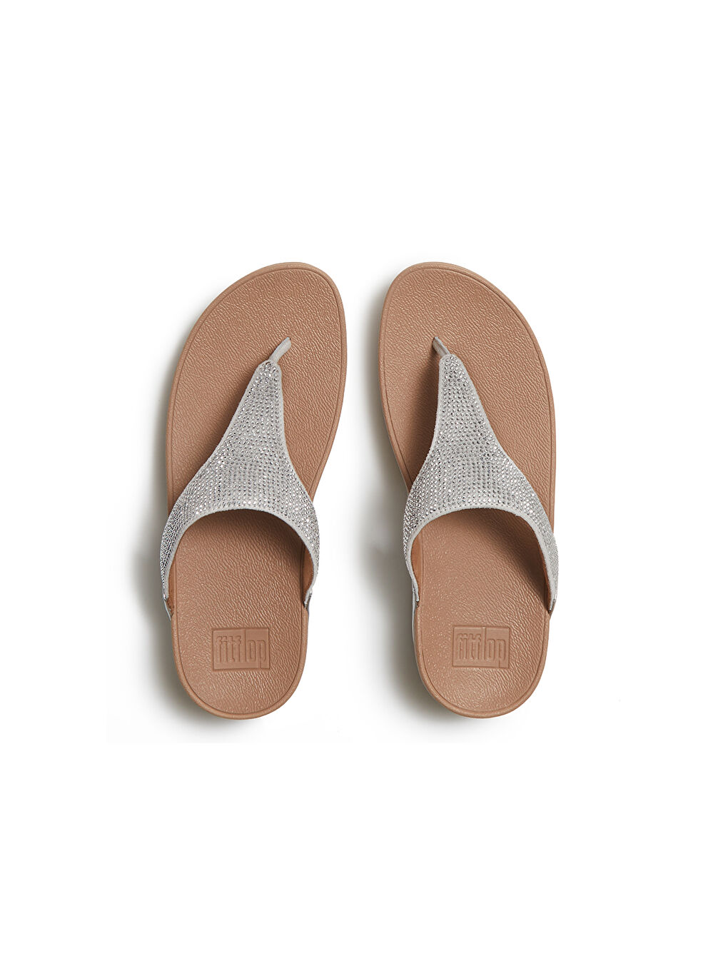 Kadın Gri Taşlı Parmak Arası Terlik-2