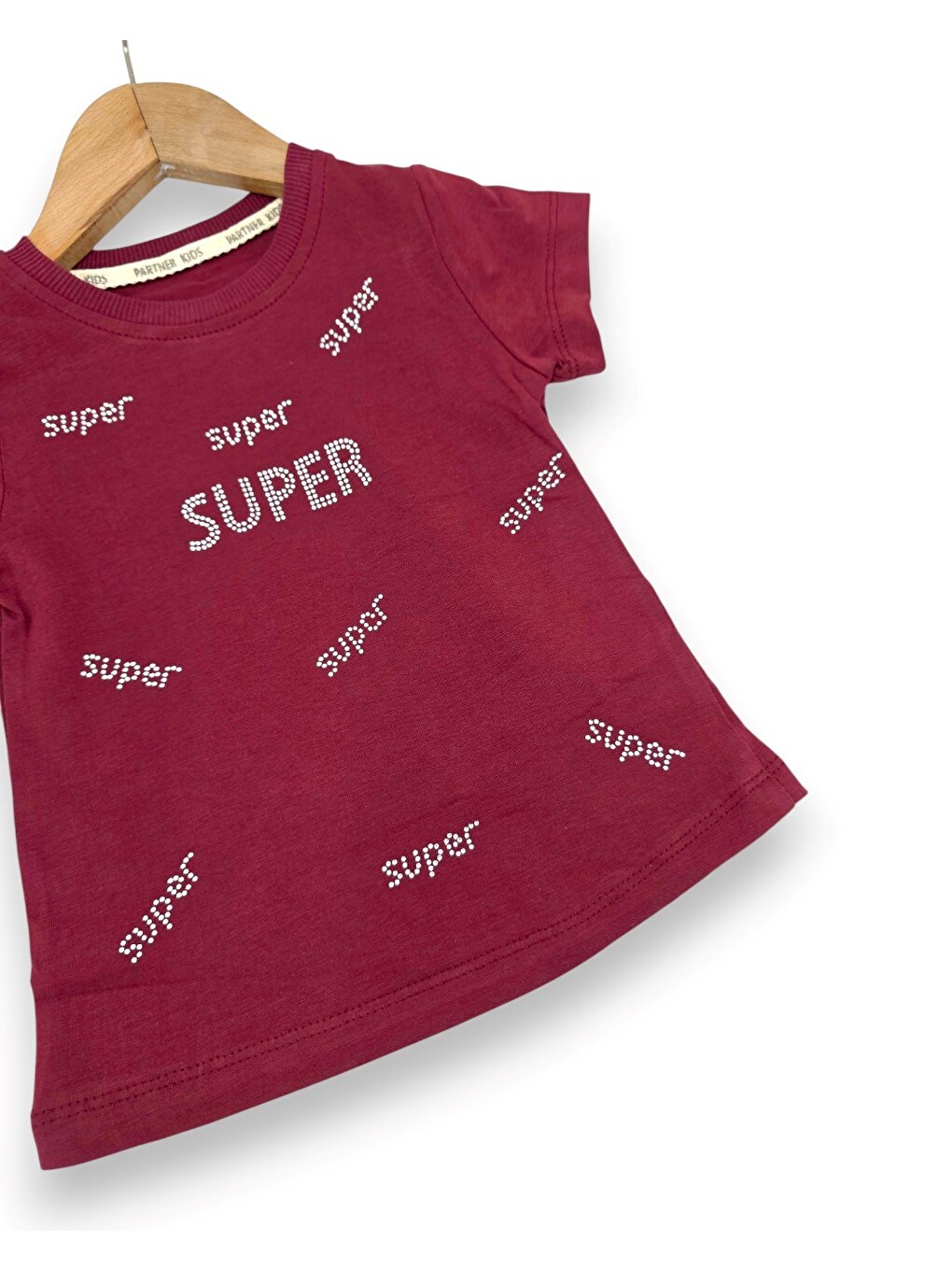 Mürdüm Kız Çocuk Yazlık Süper Baskılı Şortlu, T-shirtlü 2-3-4-5 Yaş Bebek Takımı-6