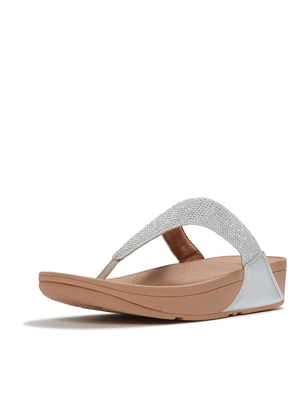 Kadın Gri Taşlı Parmak Arası Terlik-4