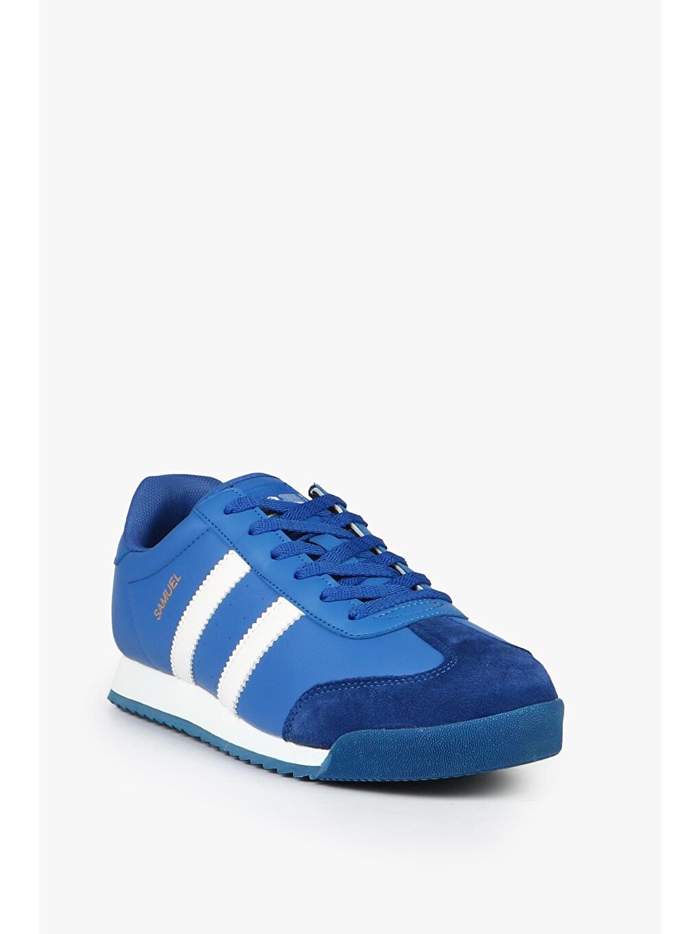 Mavi Samuel Saks Beyaz Erkek Spor Ayakkabı-1
