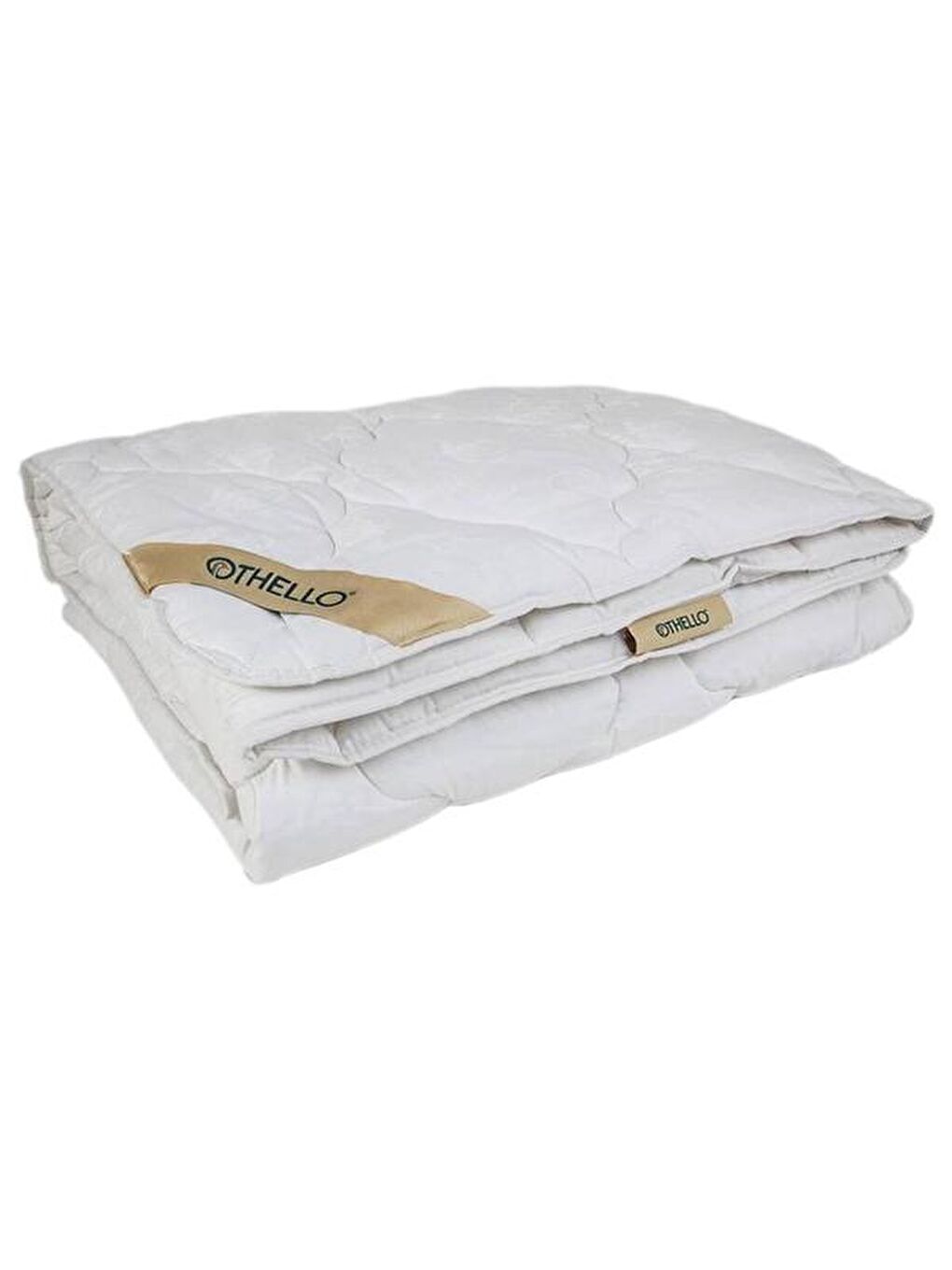 Beyaz Cottina Tek Kişilik Pamuk Yorgan - 155x215 cm-2
