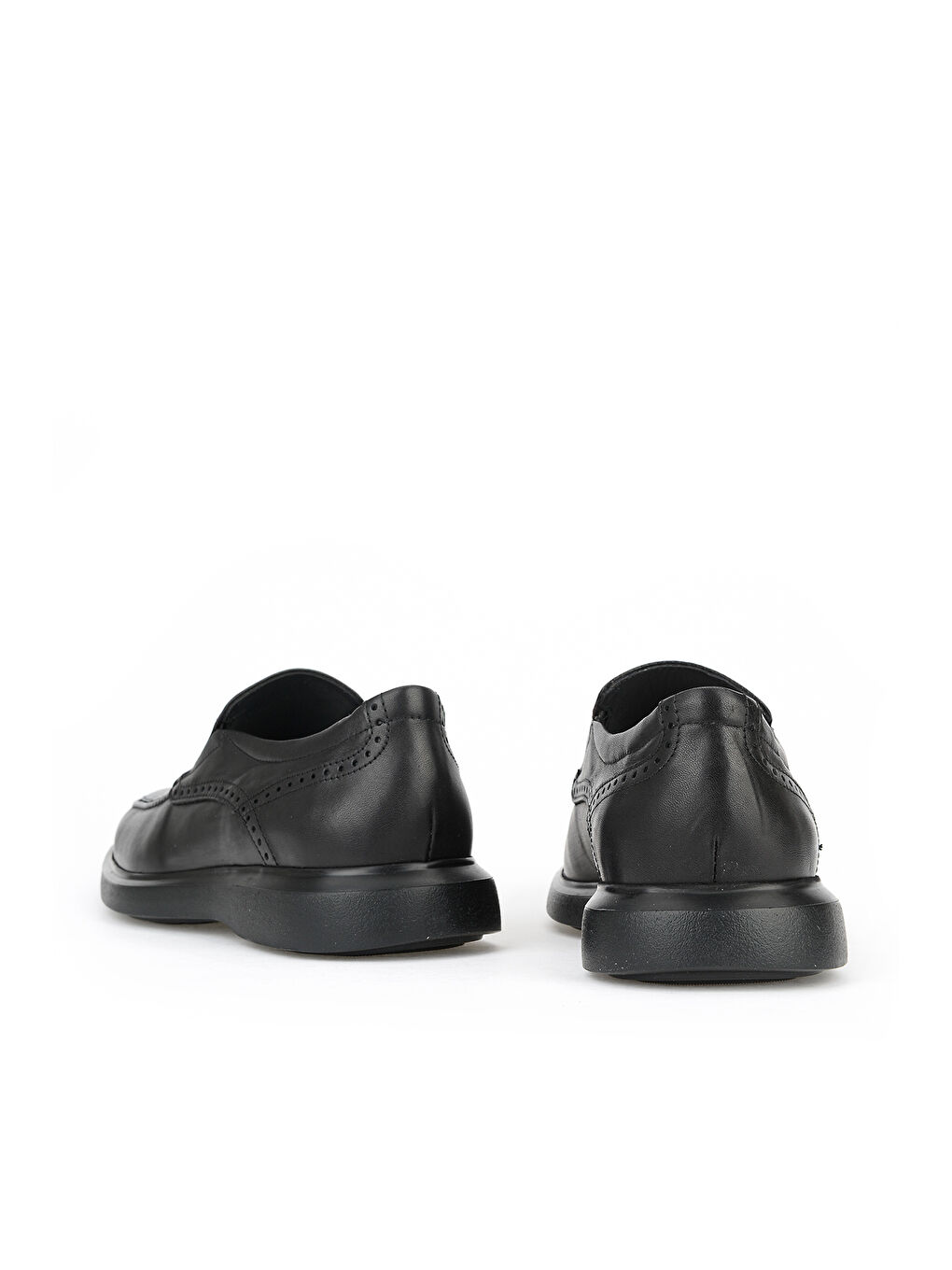 Erkek Hakiki Deri Ayakkabı 1611053Z1800 Siyah-2