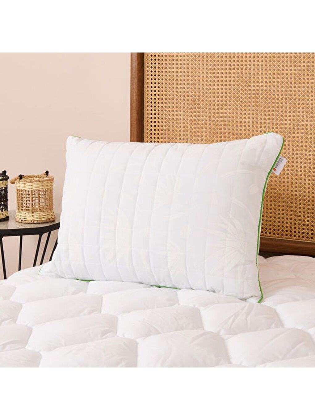 Evidea Soft Aloe Vera Yastık - Beyaz - 50x70 cm