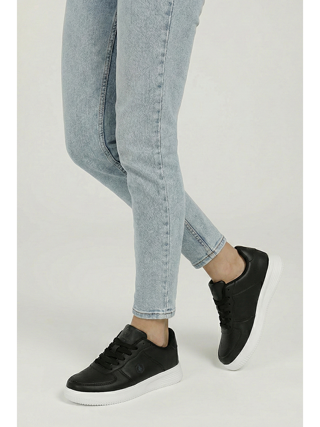 Gasella Kadın Siyah Spor Ayakkabı-4