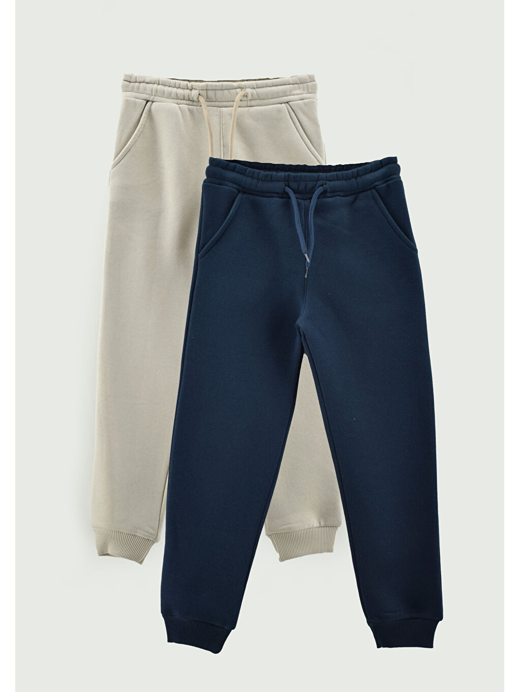 Gri 3 İp Basic Erkek Çocuk Eşofman Altı