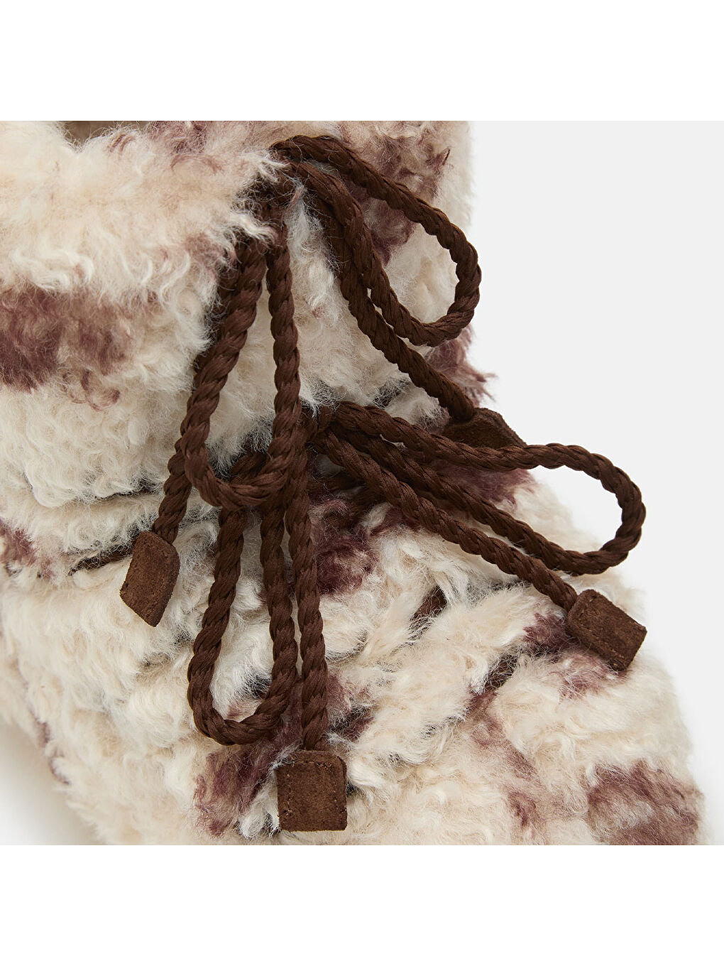 Kahverengi Kadın Bot 80D1409690-MM04 Icon Low Curly Cow (36-41)-3