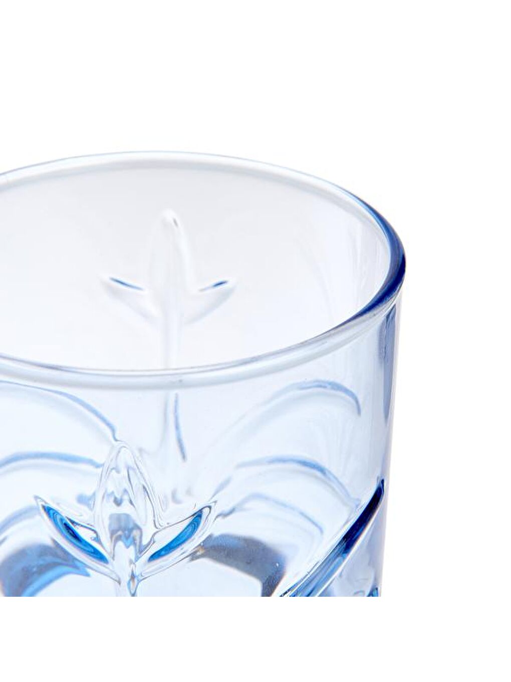 Tekli Meşrubat Bardağı - Mavi - 285 ml-1