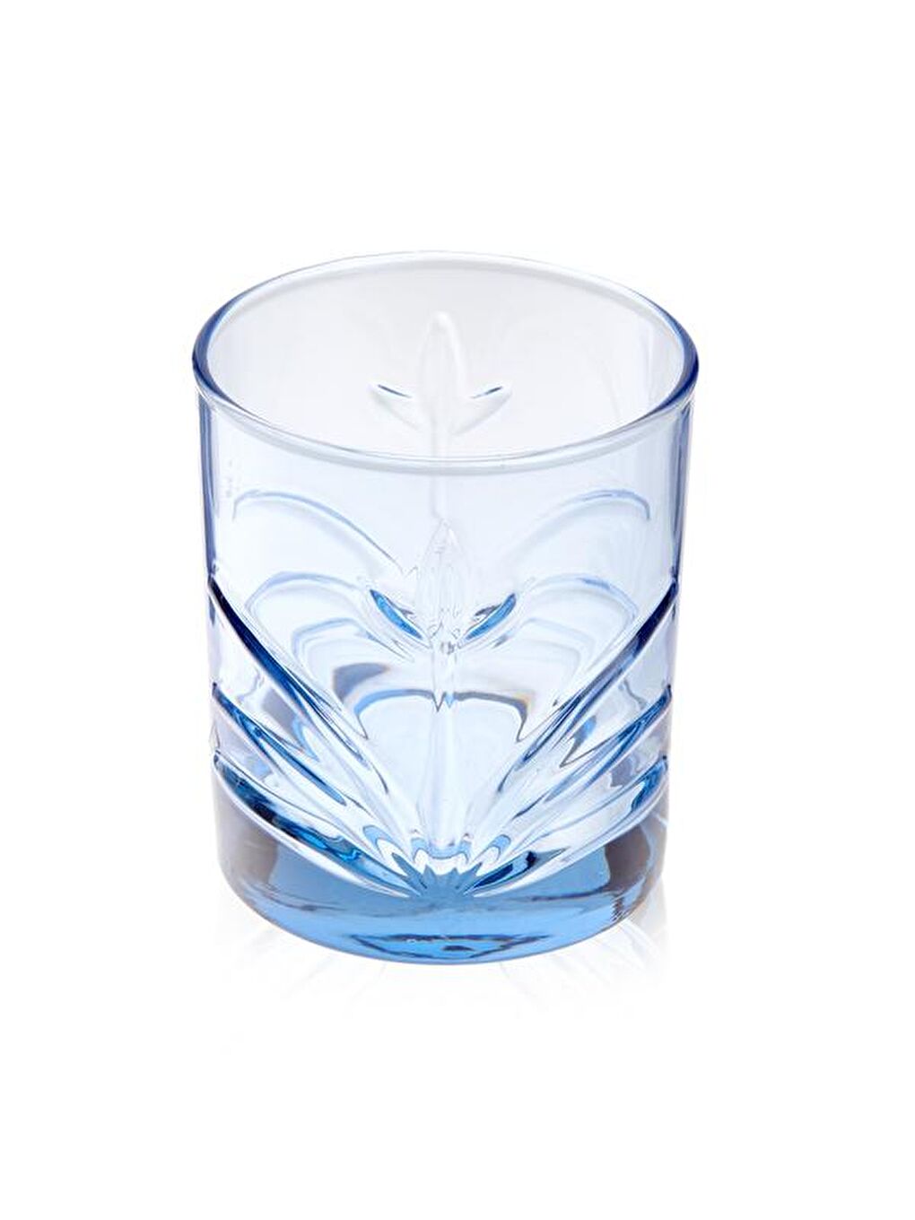 Tekli Meşrubat Bardağı - Mavi - 285 ml-2