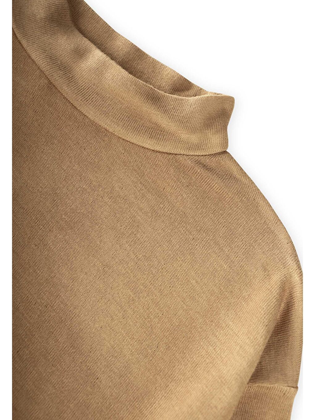 Yeşil Yumuşak Dökümlü Oversize Bambu Takım 3-10 Yaş Olive-2