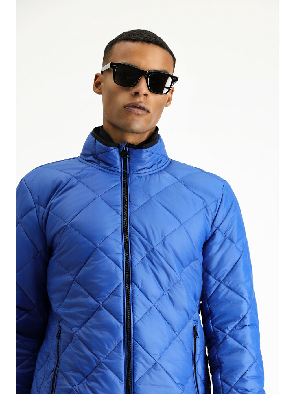 İndigo Kapitone Spor Şişme Mont-1