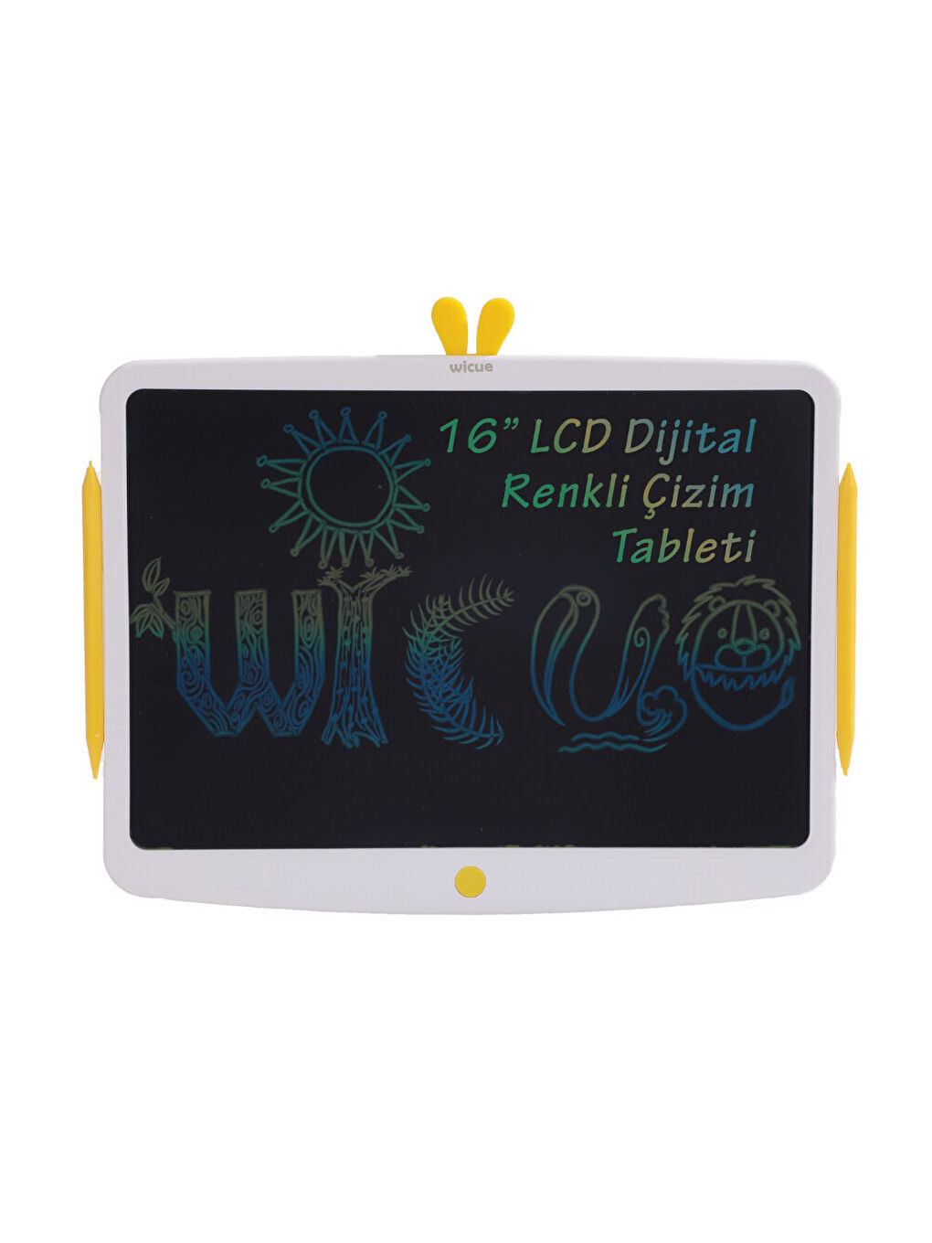 Wicue 16" Little Chick Renkli LCD Dijital Tablet W16S