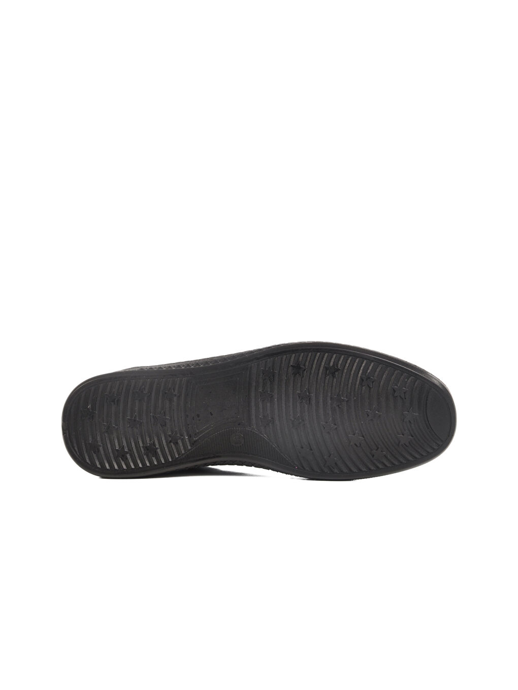 Siyah Nubuk Hakiki Deri Erkek Casual Ayakkabı 617 M-4