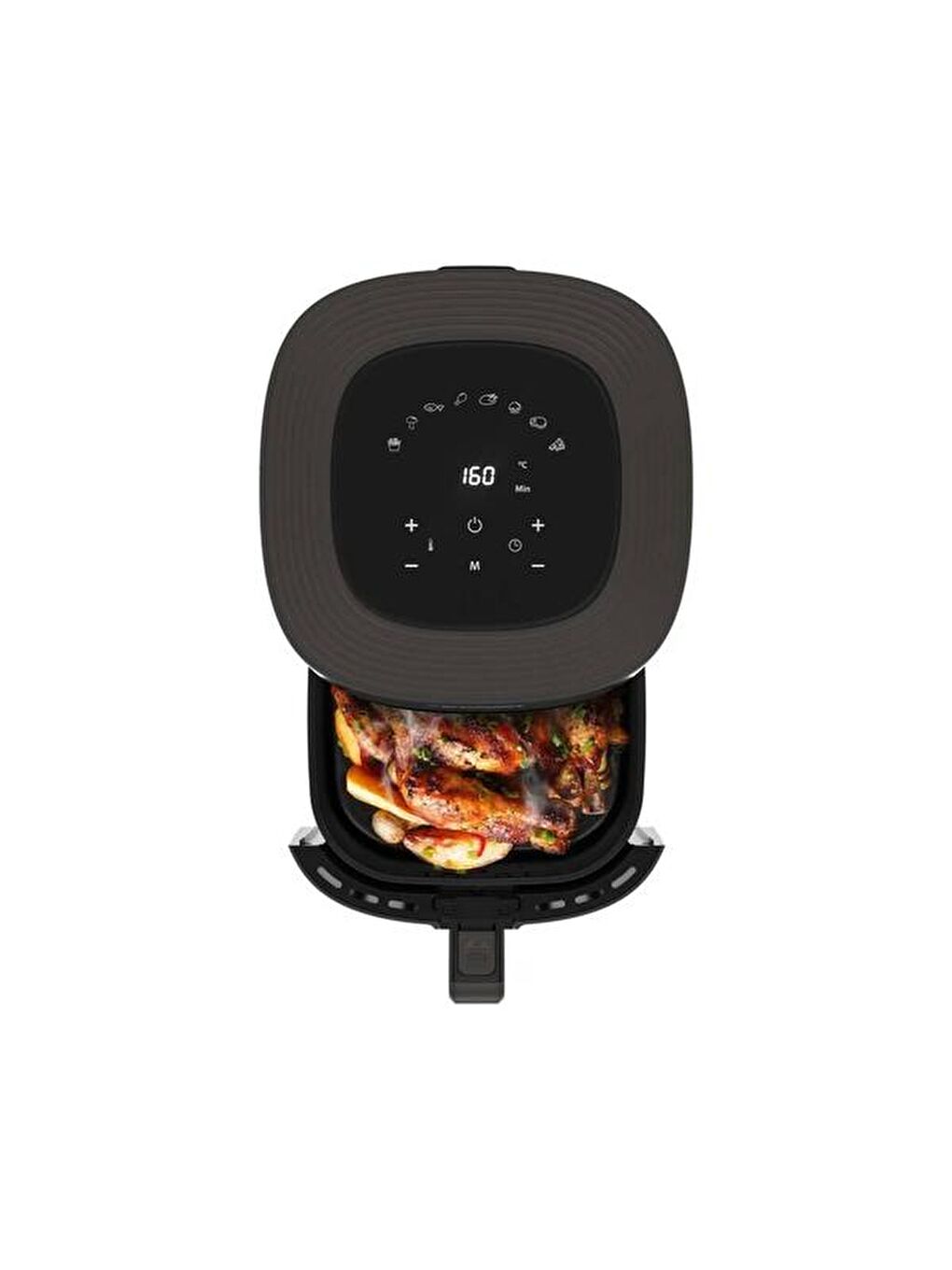 D6550 Taste Master Yağsız Airfryer Fritöz - Gri - 5.5 lt-3