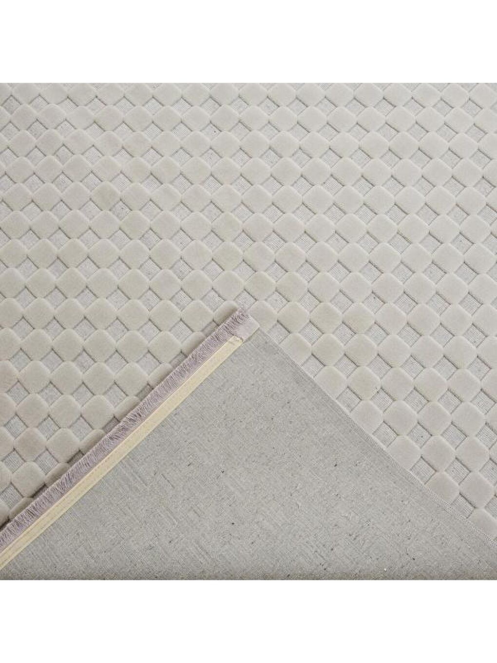 Happy Dekoratif Halı - Gri - 160x230 cm-2