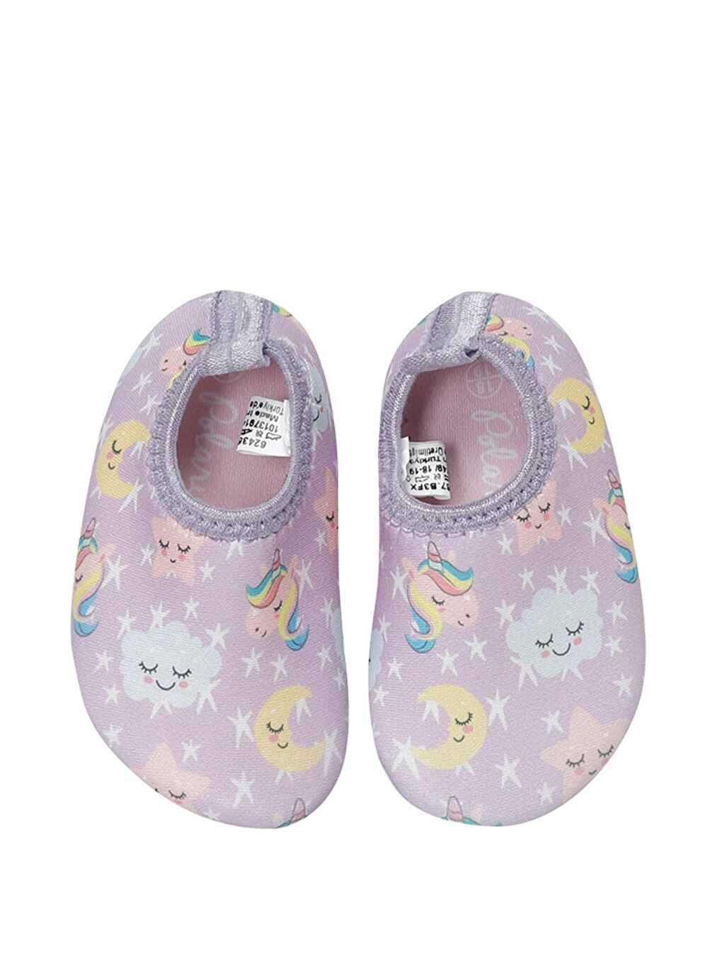 Mor 624367.B3FX Lila Kız Çocuk Deniz Ayakkabısı-3