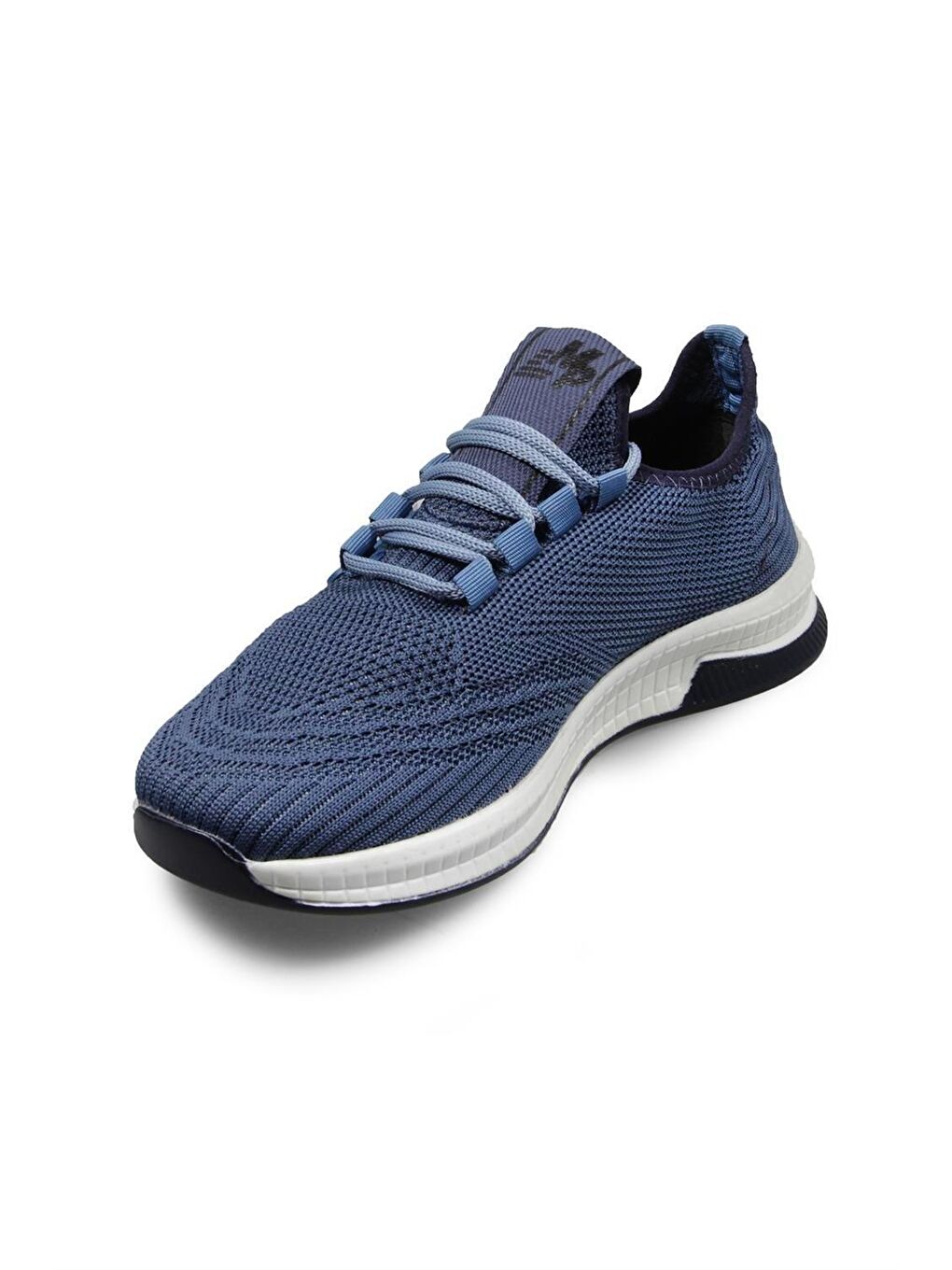 M.P İndigo KnitStride Comfort Bağcıklı İNDİGO Sneaker - 1