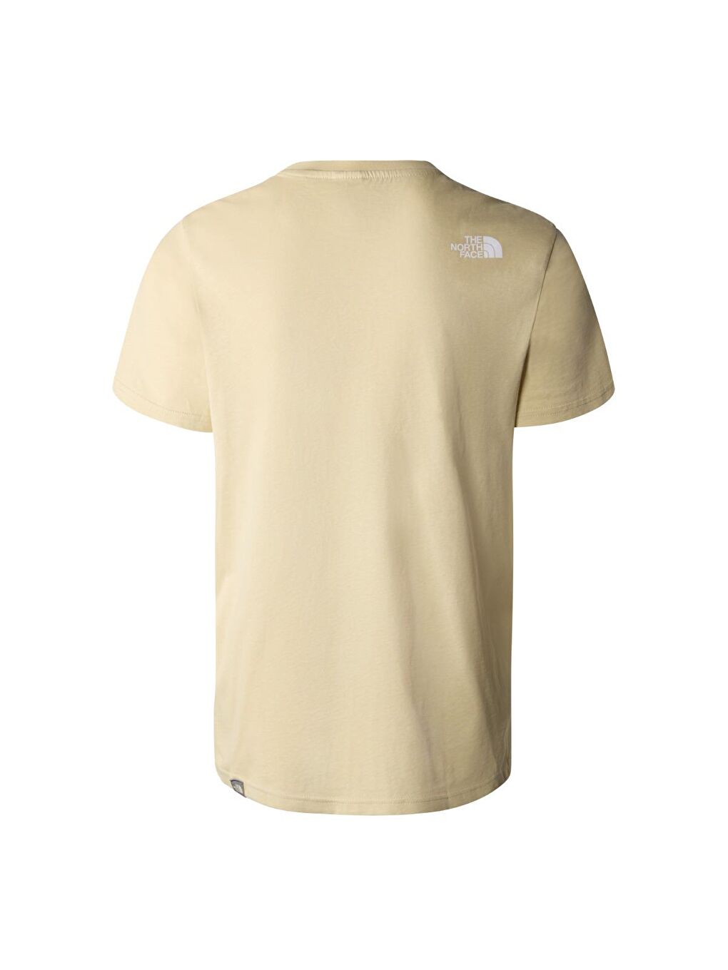 Simple Dome Erkek Bej Bisiklet Yaka Spor Tişört-1