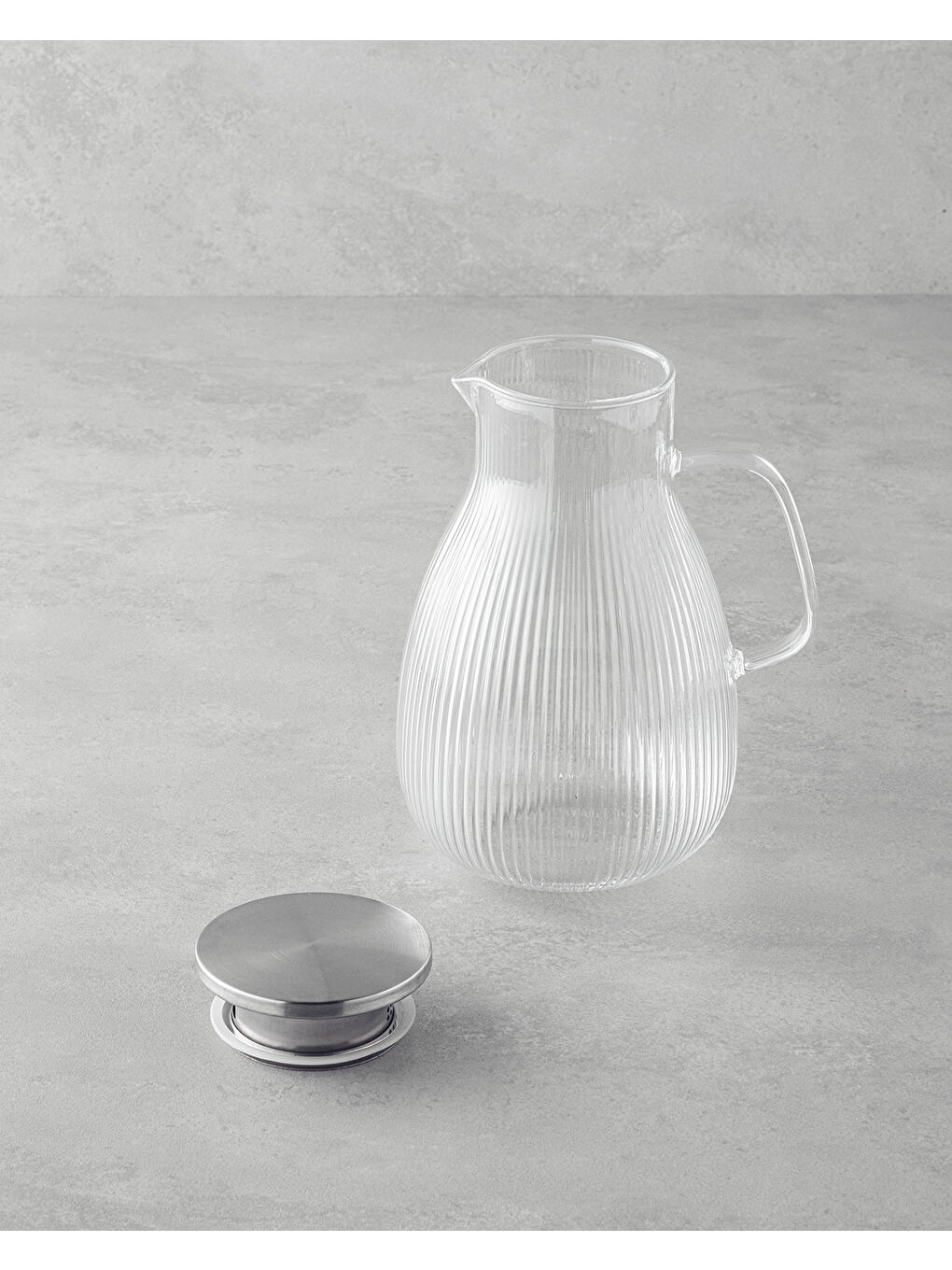 Renksiz Gauze Cam Sürahi 2000 ml Şeffaf-1