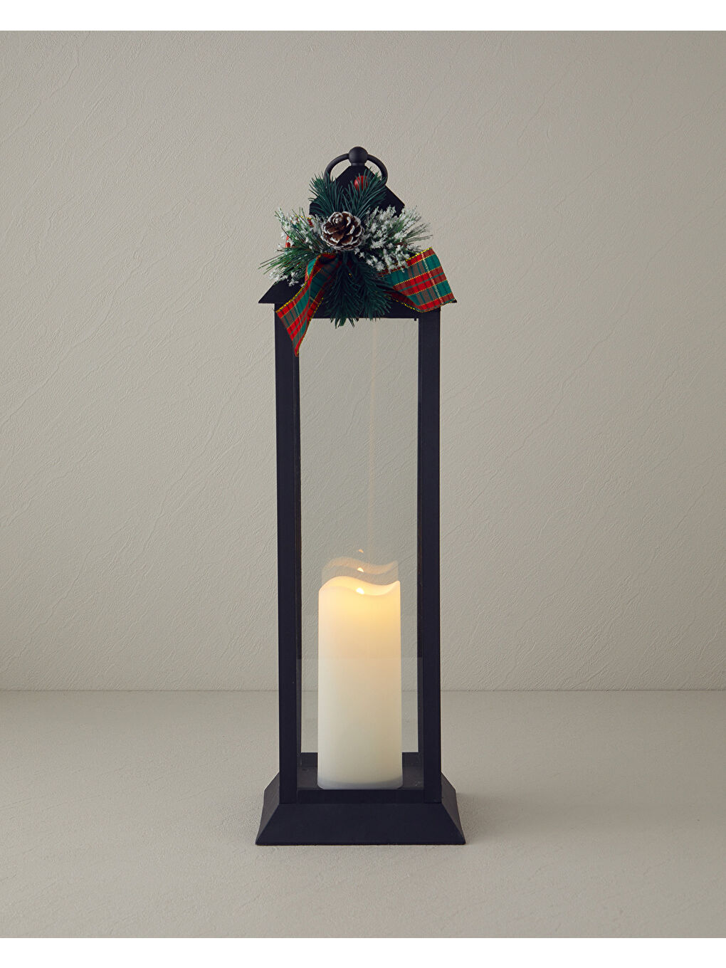 Pinecone Fener 14,5x14,5x48 cm Siyah-1