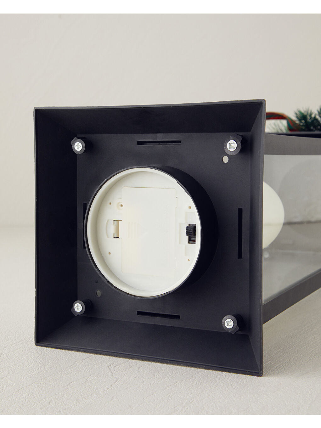 Pinecone Fener 14,5x14,5x48 cm Siyah-3