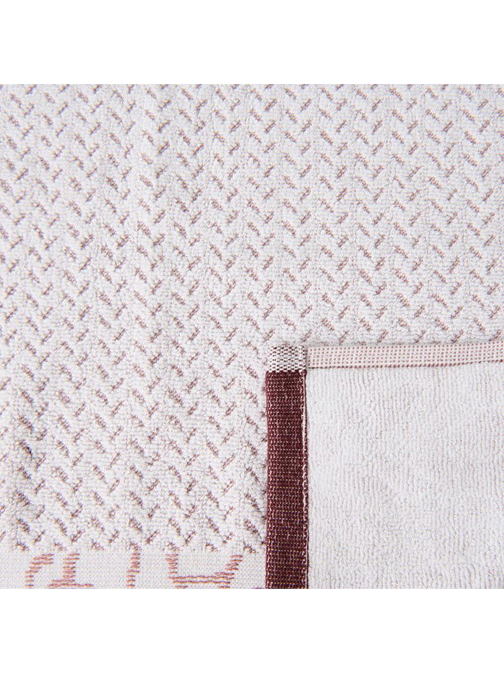 Pembe Soft Noble Yüz Havlusu - Gülkurusu - 50x90 cm-3