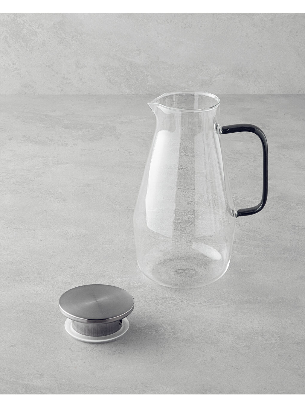 Renksiz Filmy Cam Sürahi 2000 ml Şeffaf-1