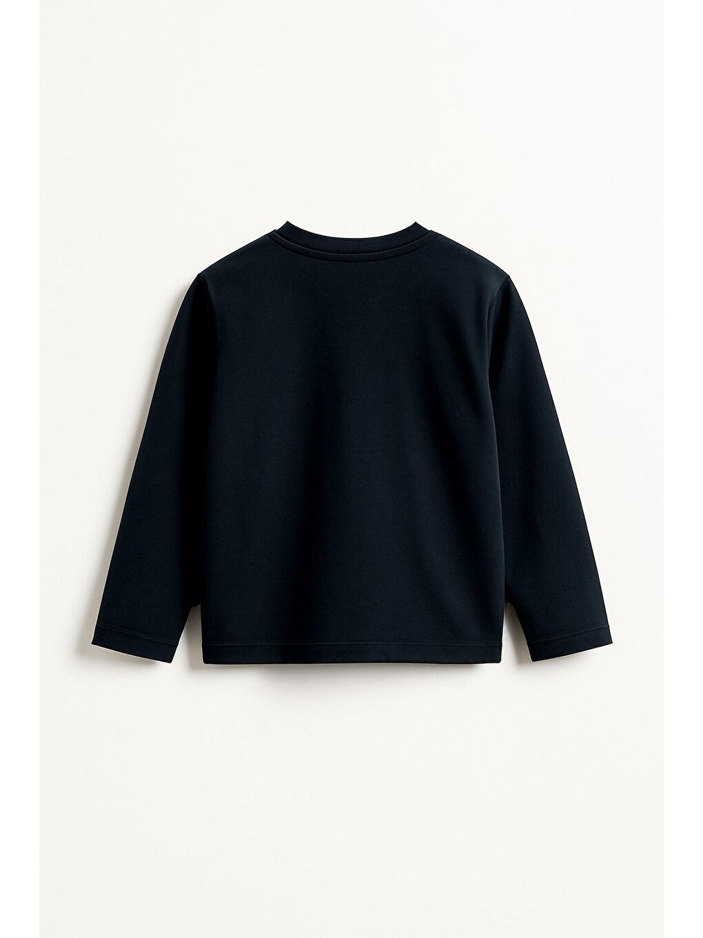 Erkek Çocuk %100 Pamuk Baskılı Uzun Kollu Tişört - Siyah (3-4 Yaş 8-9 Yaş)-2