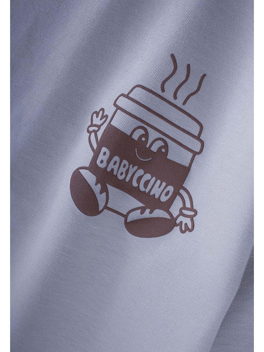 Babyc Chino Baskılı Takım 2-7 Yaş Gri-2