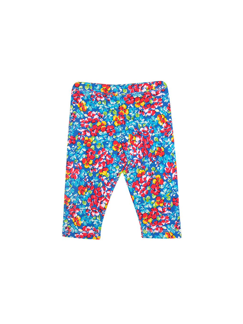 Karışık Kız Çocuk Tiny Flowers Desen Kapri