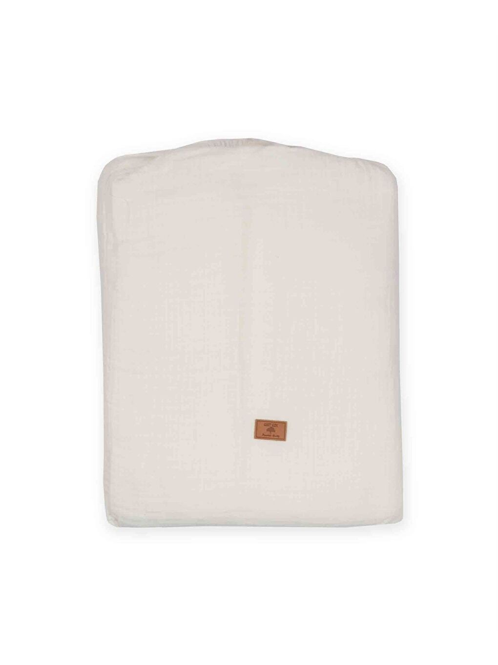 Keseli Müslin Nevresim Takımı 100X135 Cm +/ - 3Cm Çarşaf 120X150 Yastık 35X45 Cm Ekru