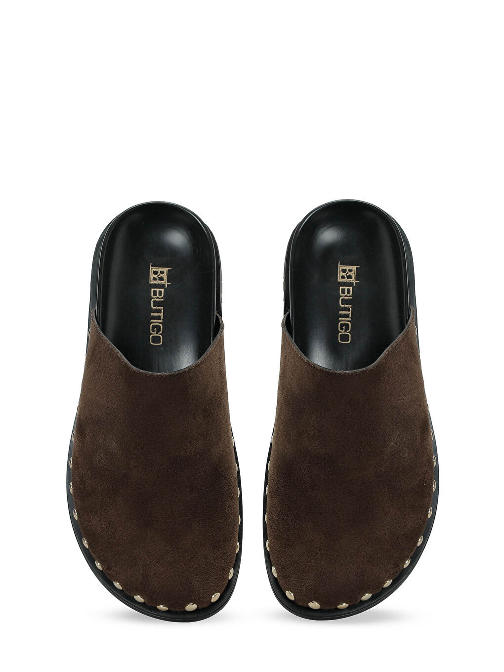 26S-6600 Kahverengi Kadın Terlik-3