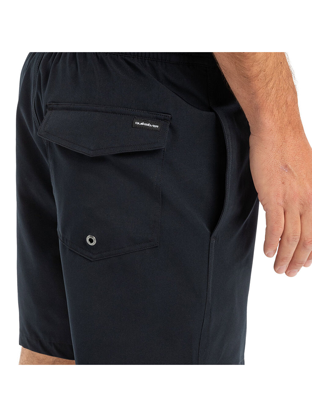 Surfsilk Solid Volley 16 Erkek Siyah Mayoşort-2