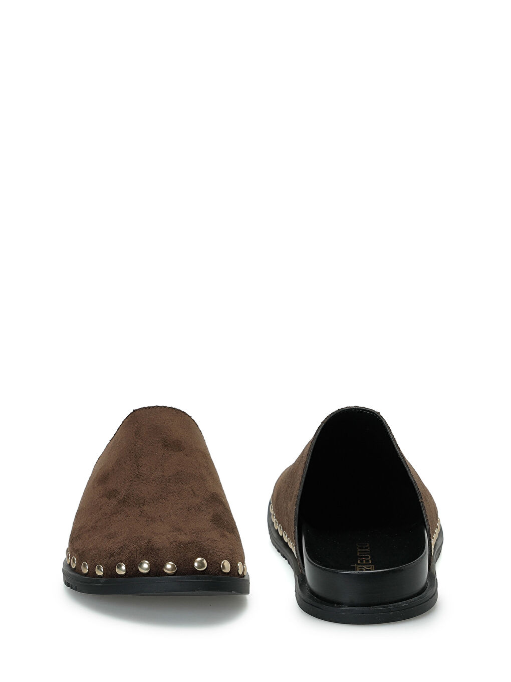 26S-6600 Kahverengi Kadın Terlik-4