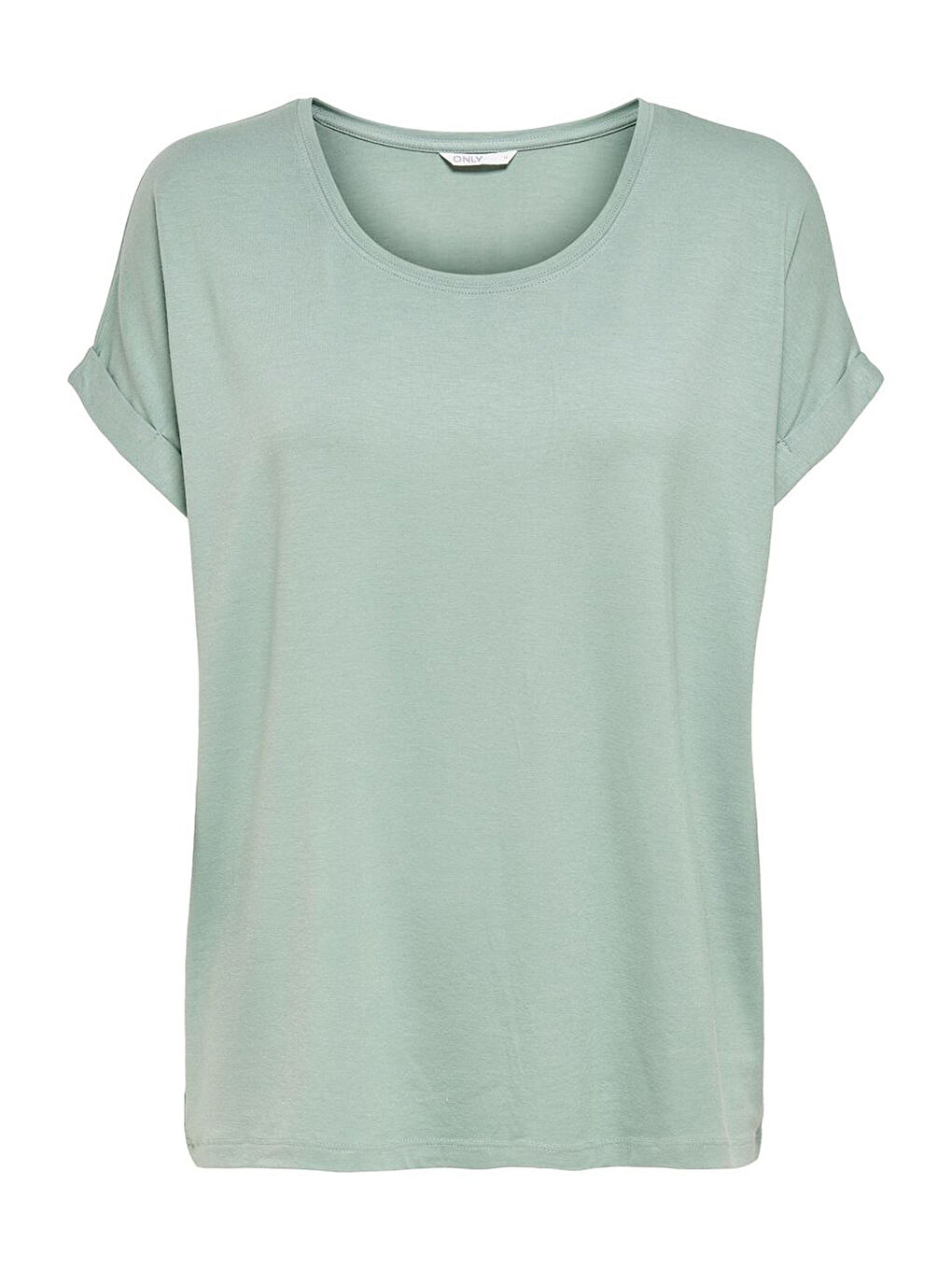 Yeşil Regular Fit Bisiklet Yaka Onlmoster Kadın T Shirt 15106662-4