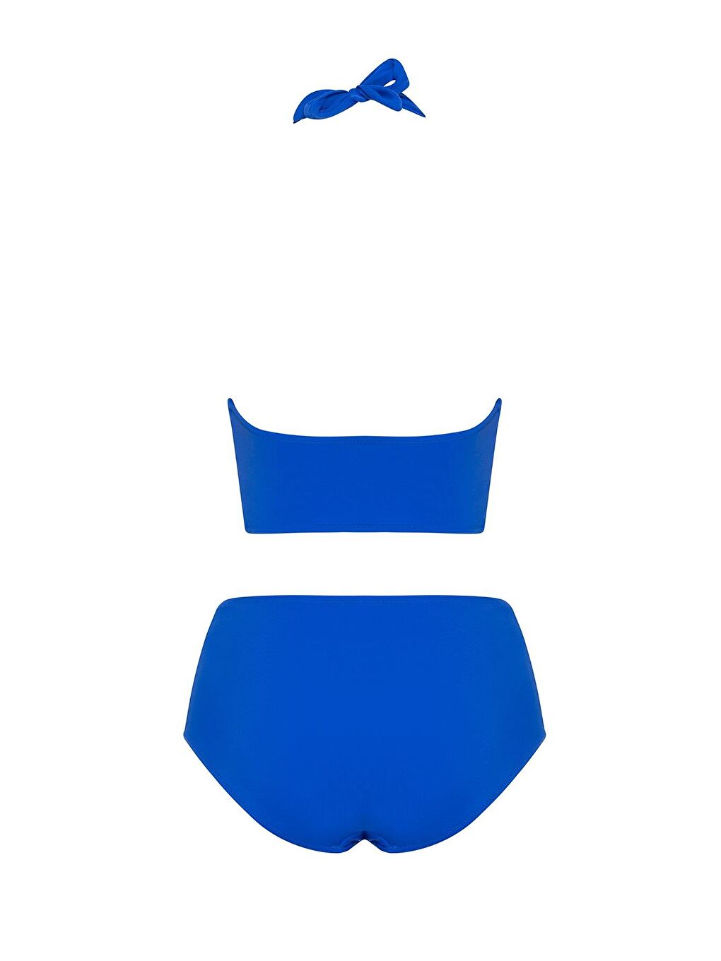 Mavi Çapraz Bikini Takım-1